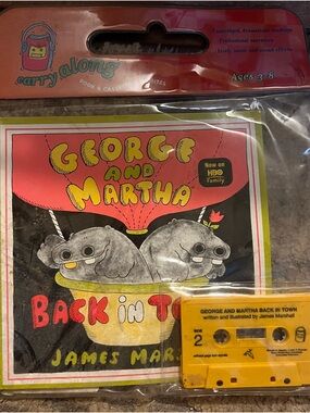 George and Martha book with auto tape